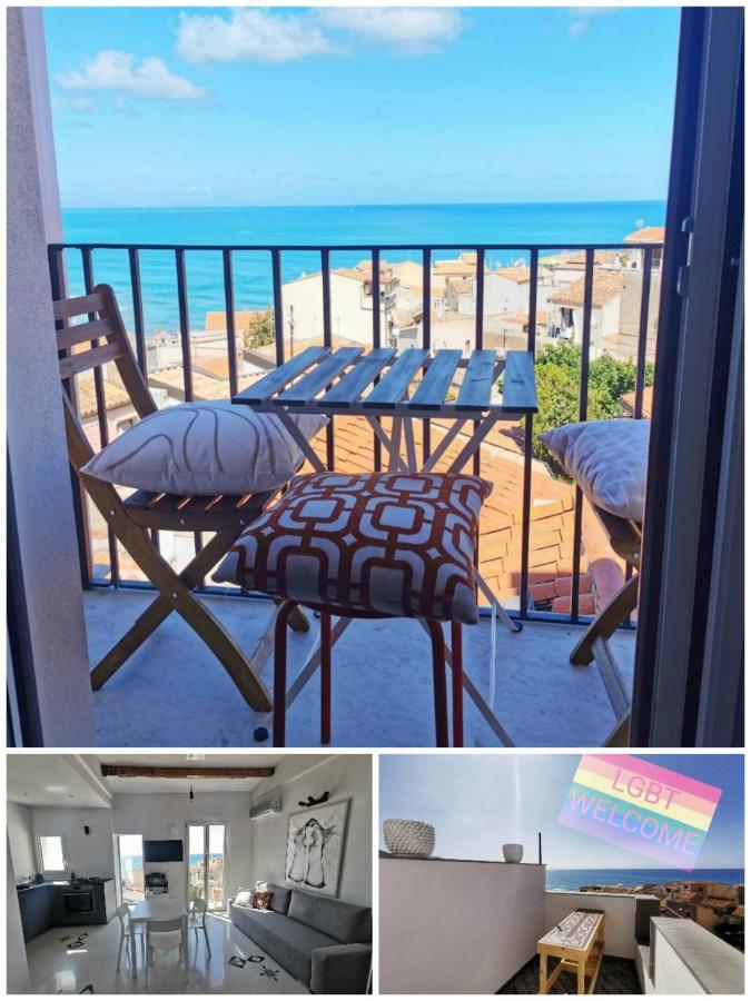 Apartamento Idda, Vista Mozzafiato E Mare Dentro Casa Cefalú Exterior foto